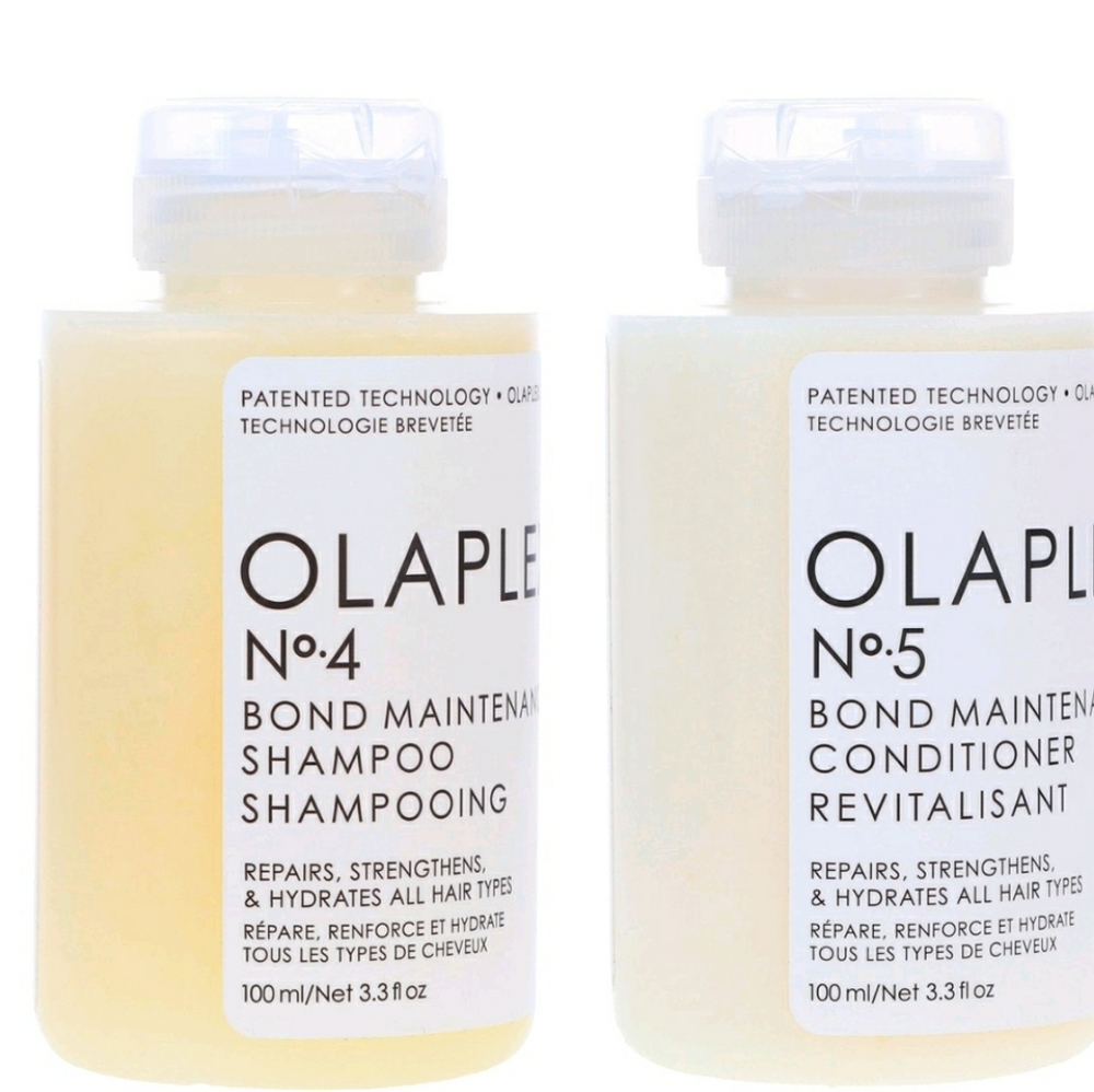 Olaplex No.4 & No.5 Bond Maintenance Shampoo and Conditioner Set - Cream